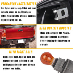Boine tail light harness-included demonstrates direct plug-and-play connection.
