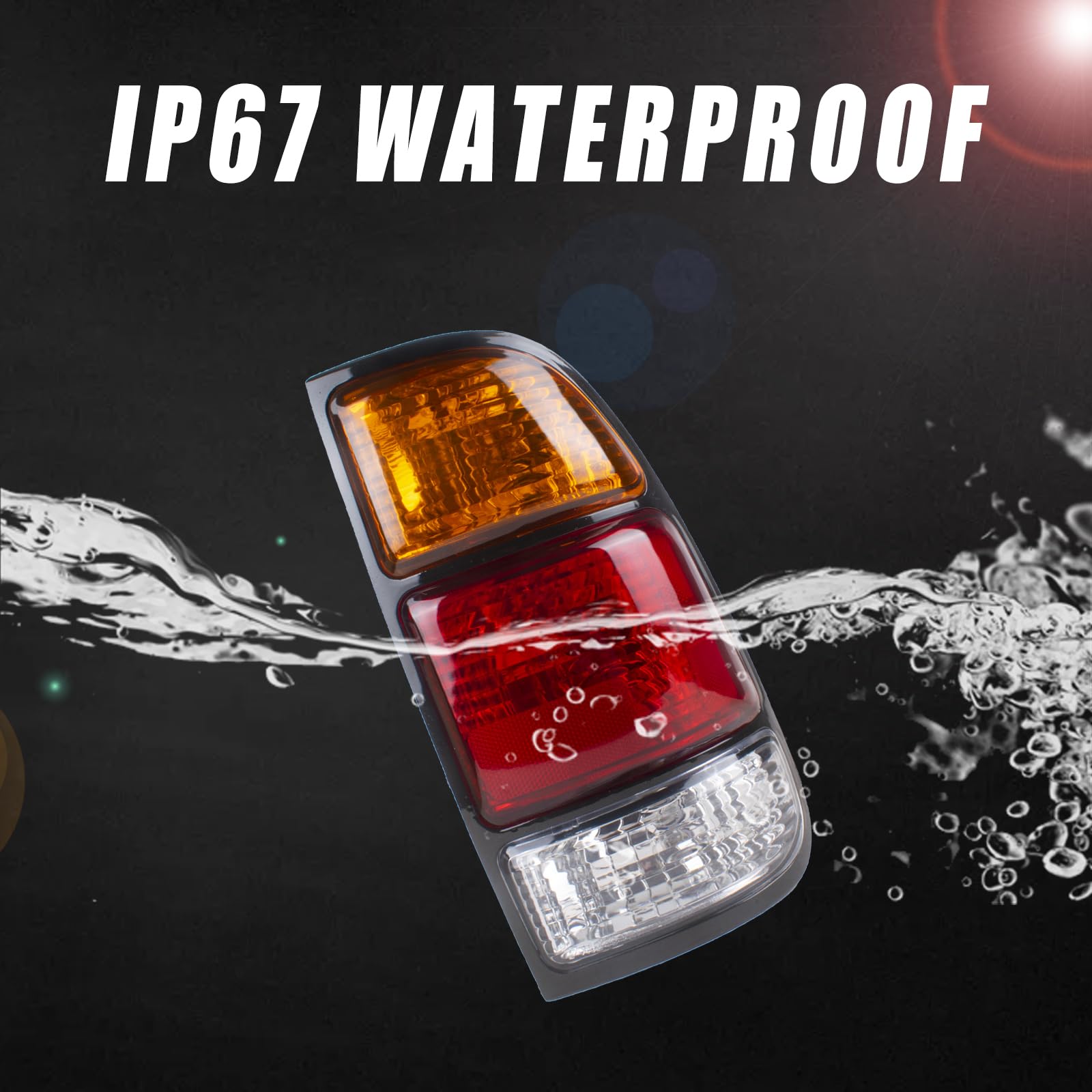Boine tail light with direct plug-and-play design for quick upgrade.