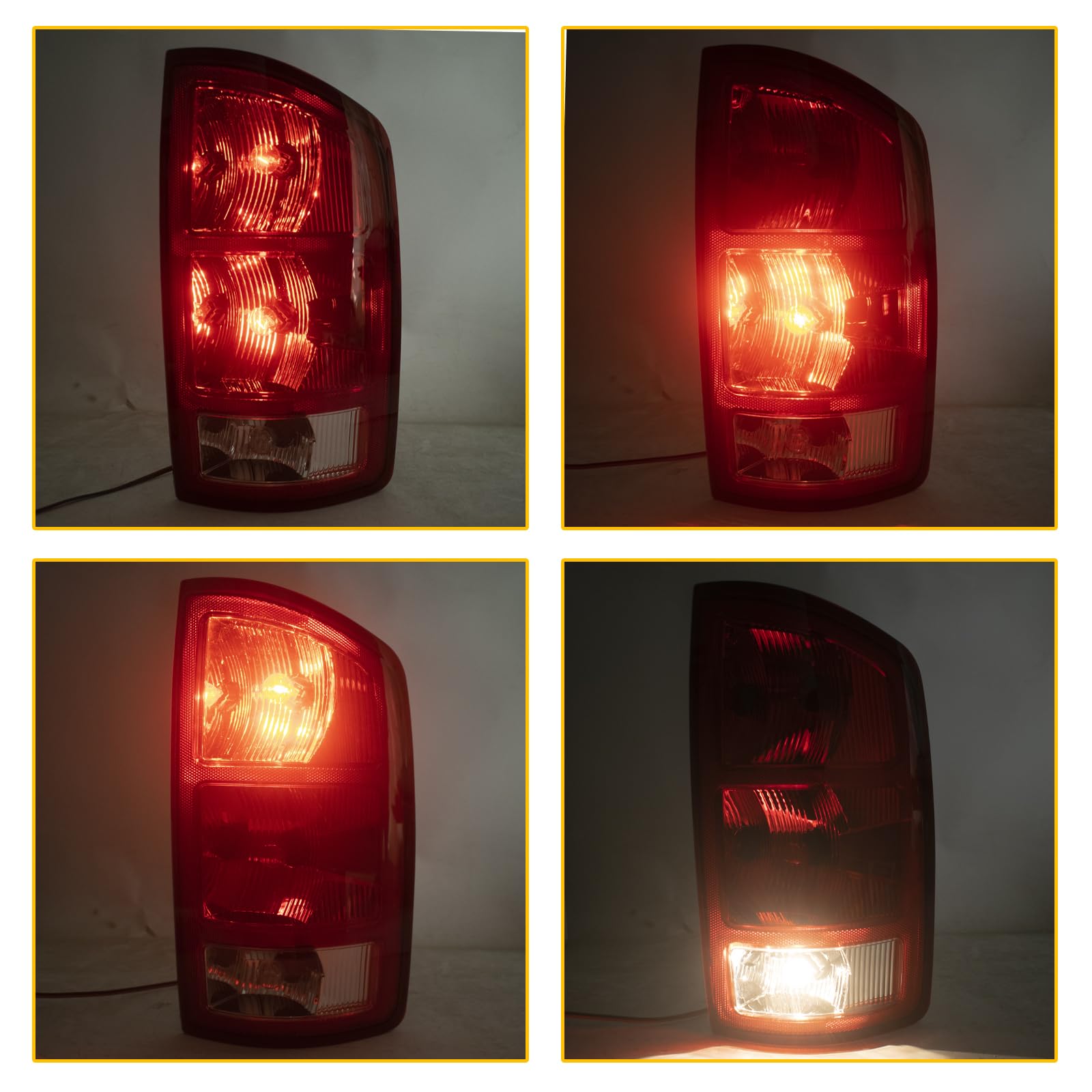 Taillight replacement for Dodge Ram with plug-and-play design