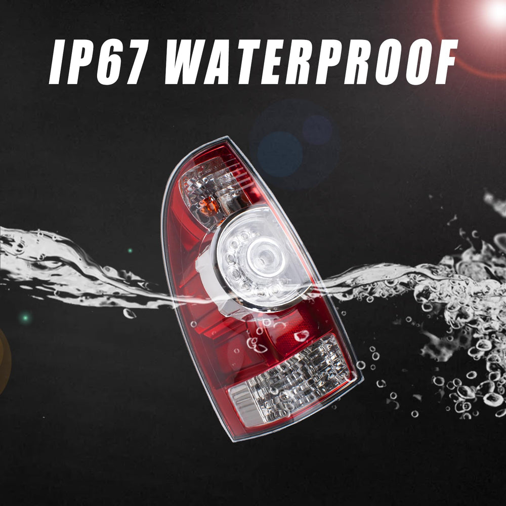 Boine taillight includes harness for plug-and-play installation.