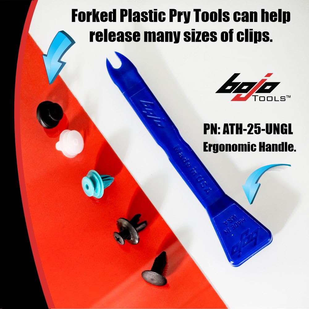 Bojo Tools ergonomic grip design improves control.