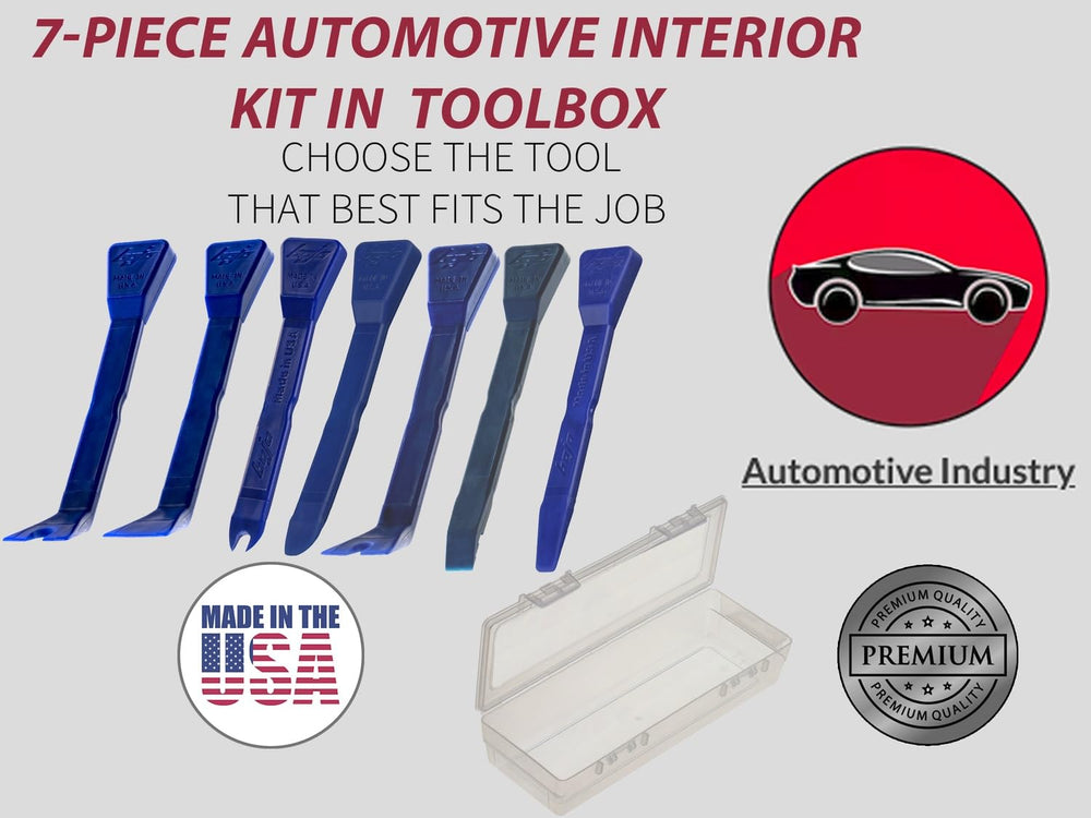 Bojo Tools fir-tree clip removal demonstration inside panel.