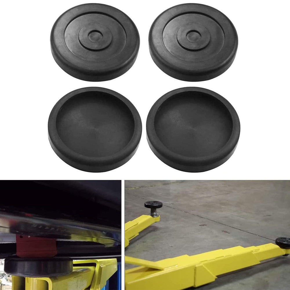 Bolaxin round rubber arm pads for BendPak/Dannmar lifts; slip-on protection for lift arms.