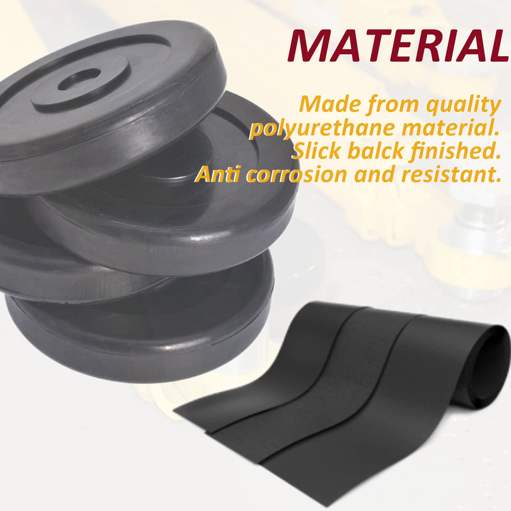 Bolaxin arm pads fit BendPak and Dannmar models across installations.