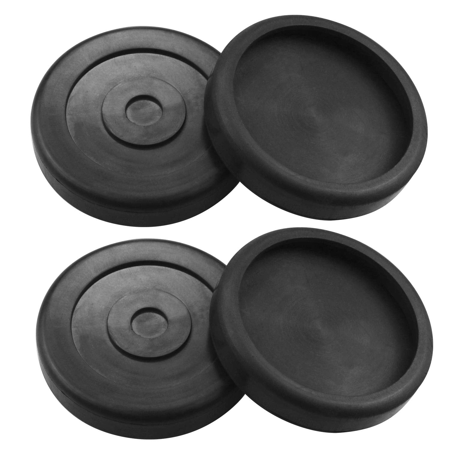 Durable hard rubber construction resists wear on lift contact points.
