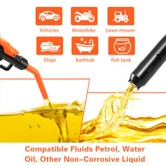 BOLCOWE pump operates on batteries for portable, off-grid fuel transfer anywhere