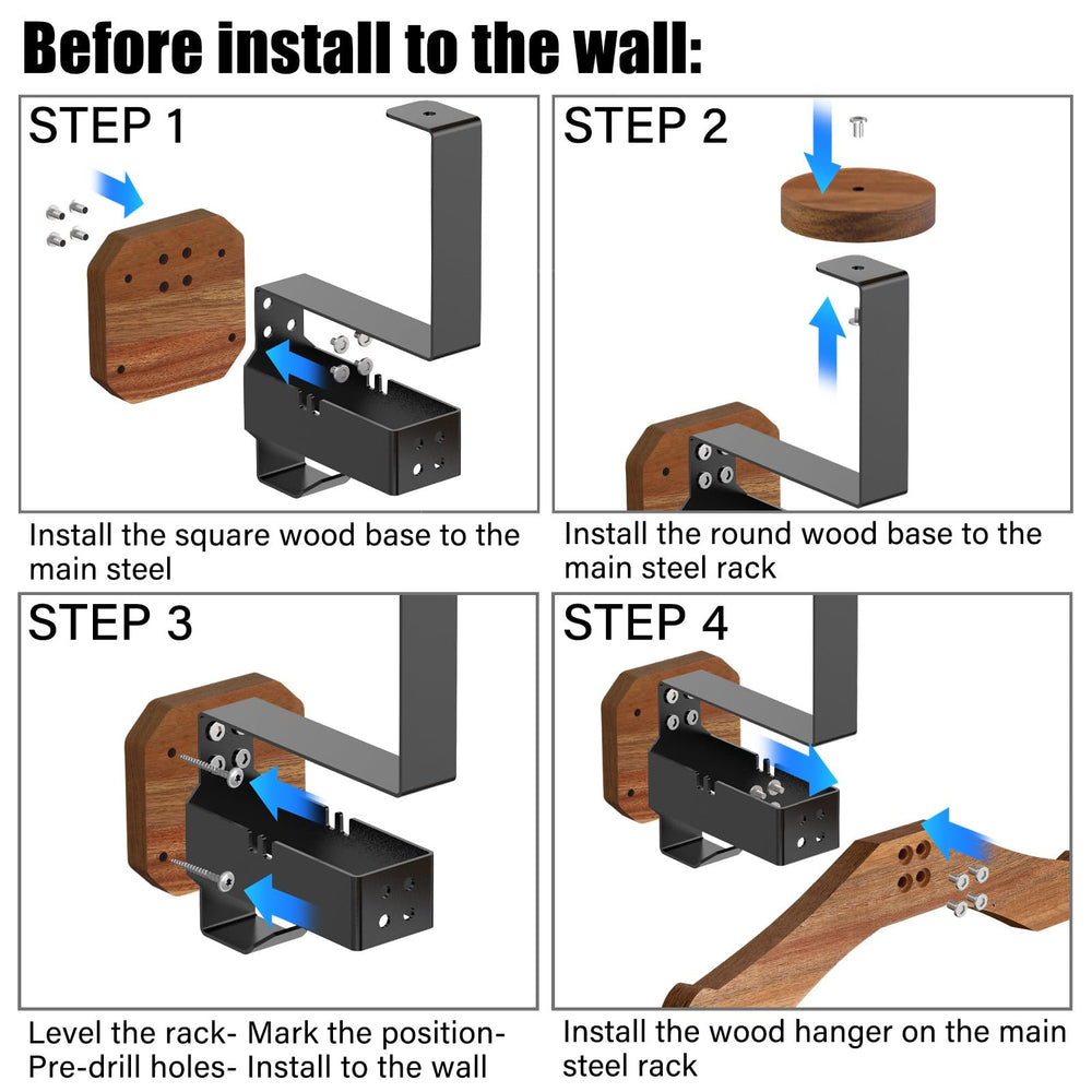 BoldByPIN easy-installation helps you level, mark, and pre-drill quickly