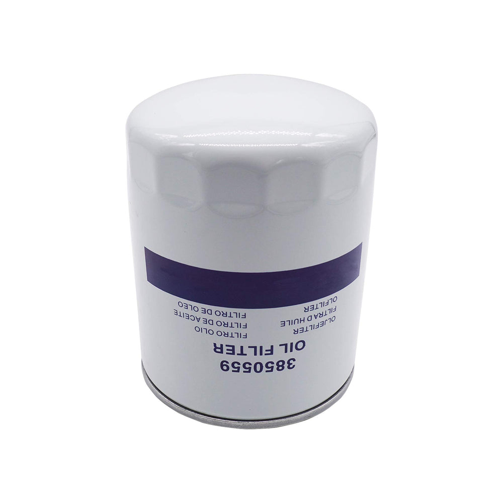 BOLEWIN marine oil filter 3850559 box showcasing durable construction for marine engines.