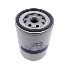 BOLEWIN marine oil filter 3850559 installed on engine for reliable protection and fast replacement.