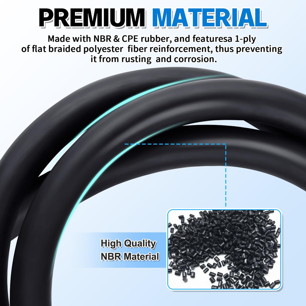 Boltigen oil cooler hose connects oil cooler to transmission for reliable heat resistance.