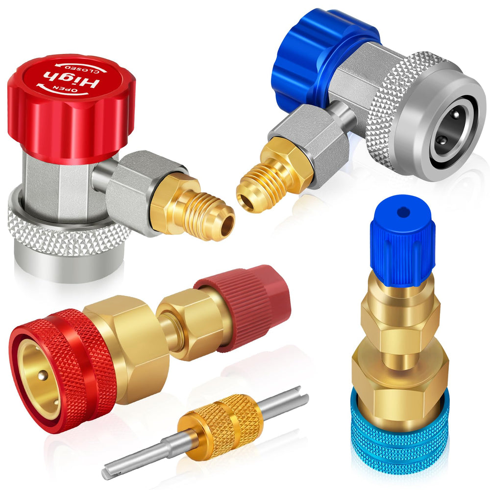 Boltigen car AC quick coupler kit front view for ready-to-use installation