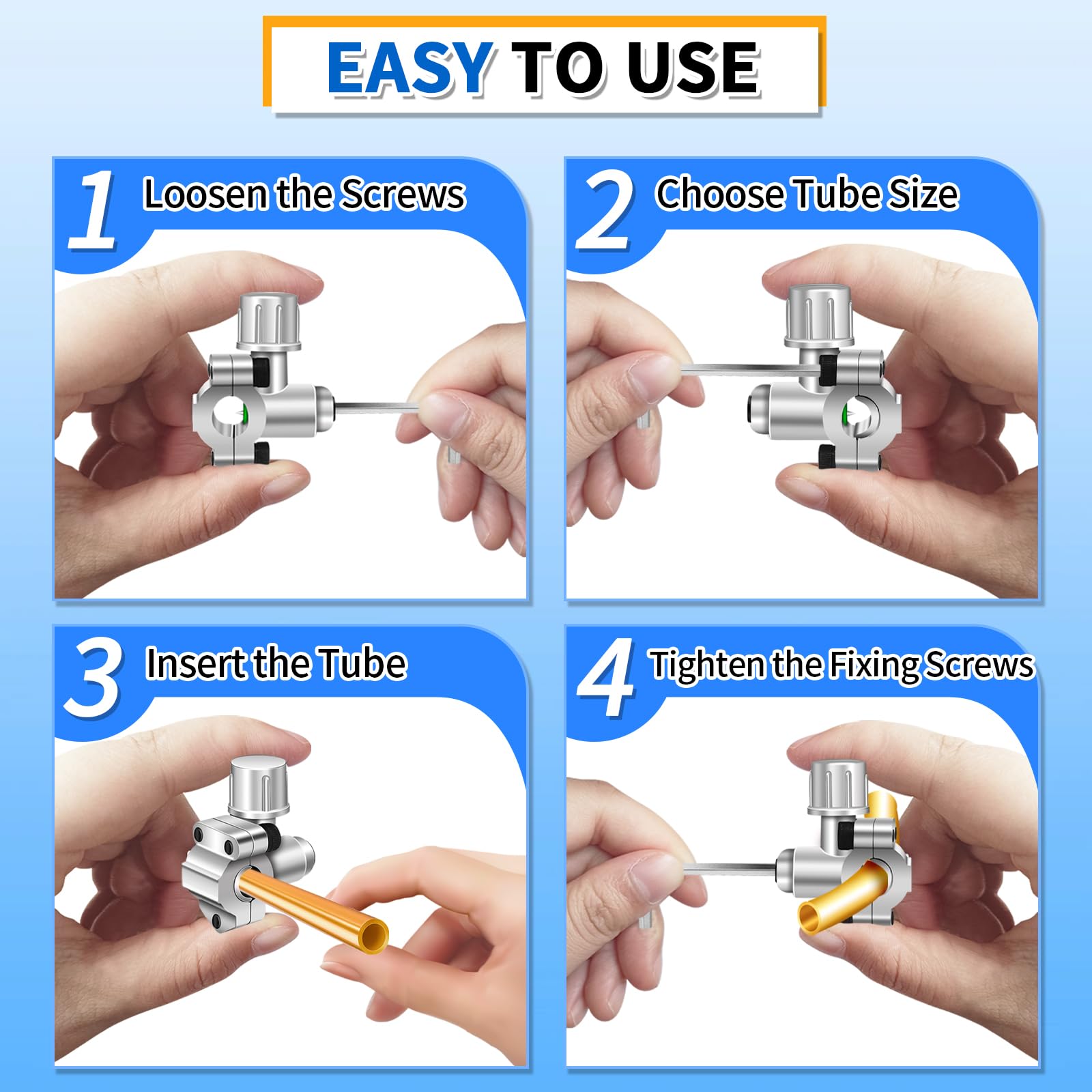 Boltigen corrosion-resistant metal body on piercing valves ensures reliable operation.