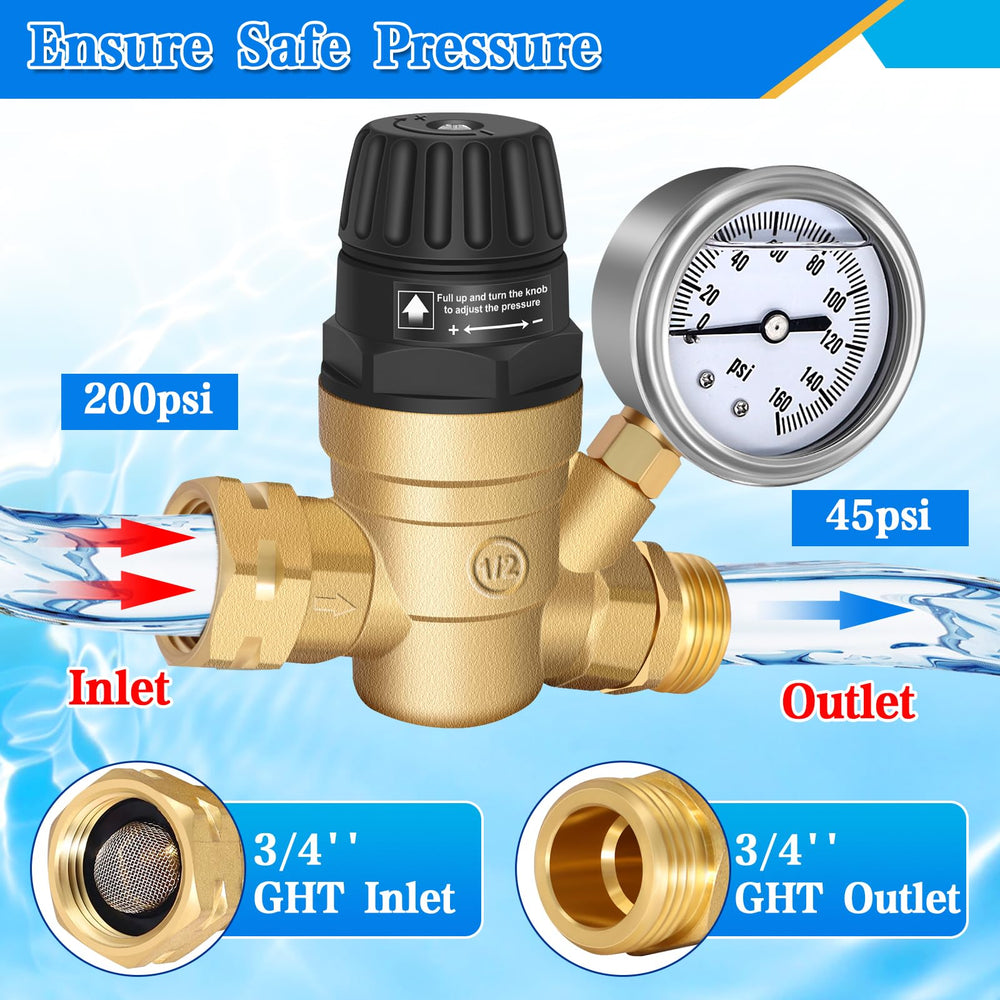 Boltigen lead-free brass body supports safer drinking water in your RV
