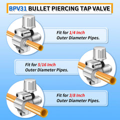 Boltigen R12 to R134a low-side adapter enabling seamless refrigerant system conversion.