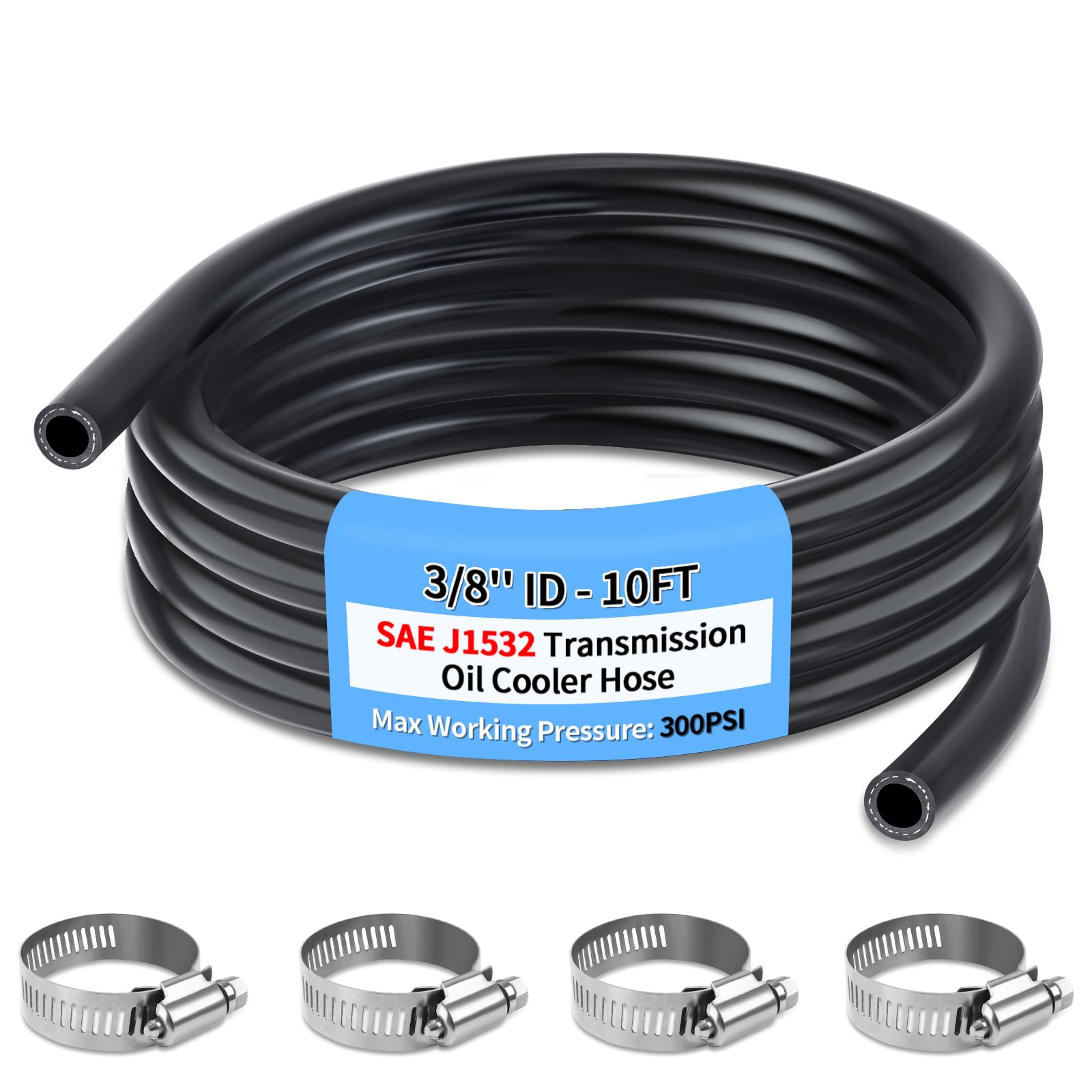 Boltigen transmission hose 3/8 ID, 10 ft, for reliable cooling connections.
