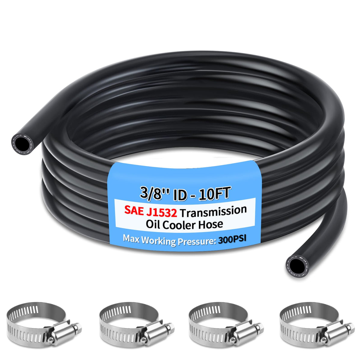 Boltigen transmission hose 3/8 ID, 10 ft, for reliable cooling connections.