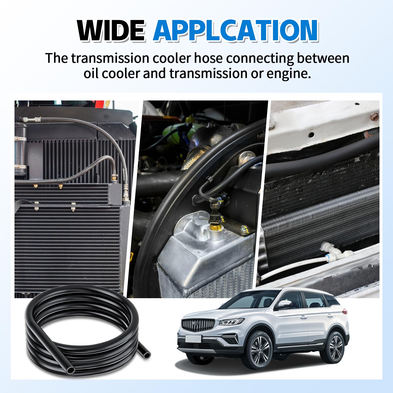 Boltigen versatile hose for automotive, industrial, and off-road use.