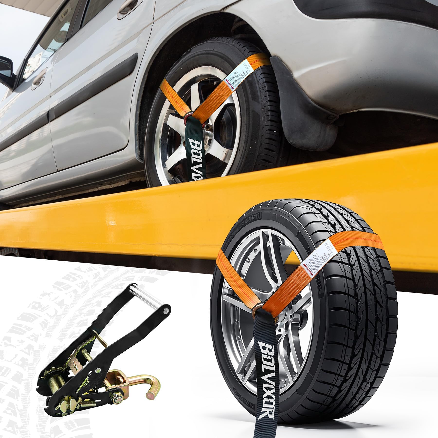 Corrosion-resistant metal ratchets ensure reliable performance over time
