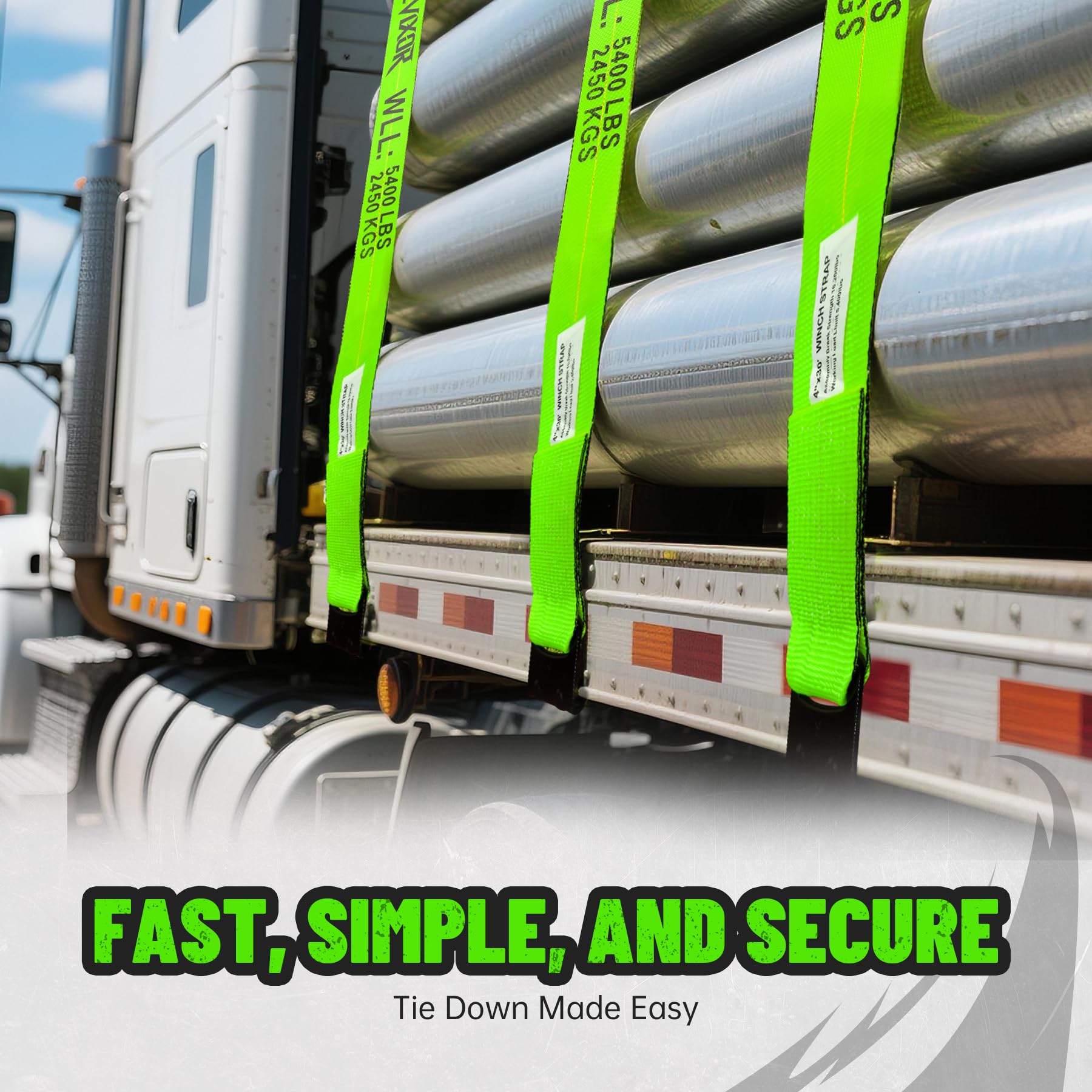 Bolvixor easy roll-out design speeds loading and unloading.