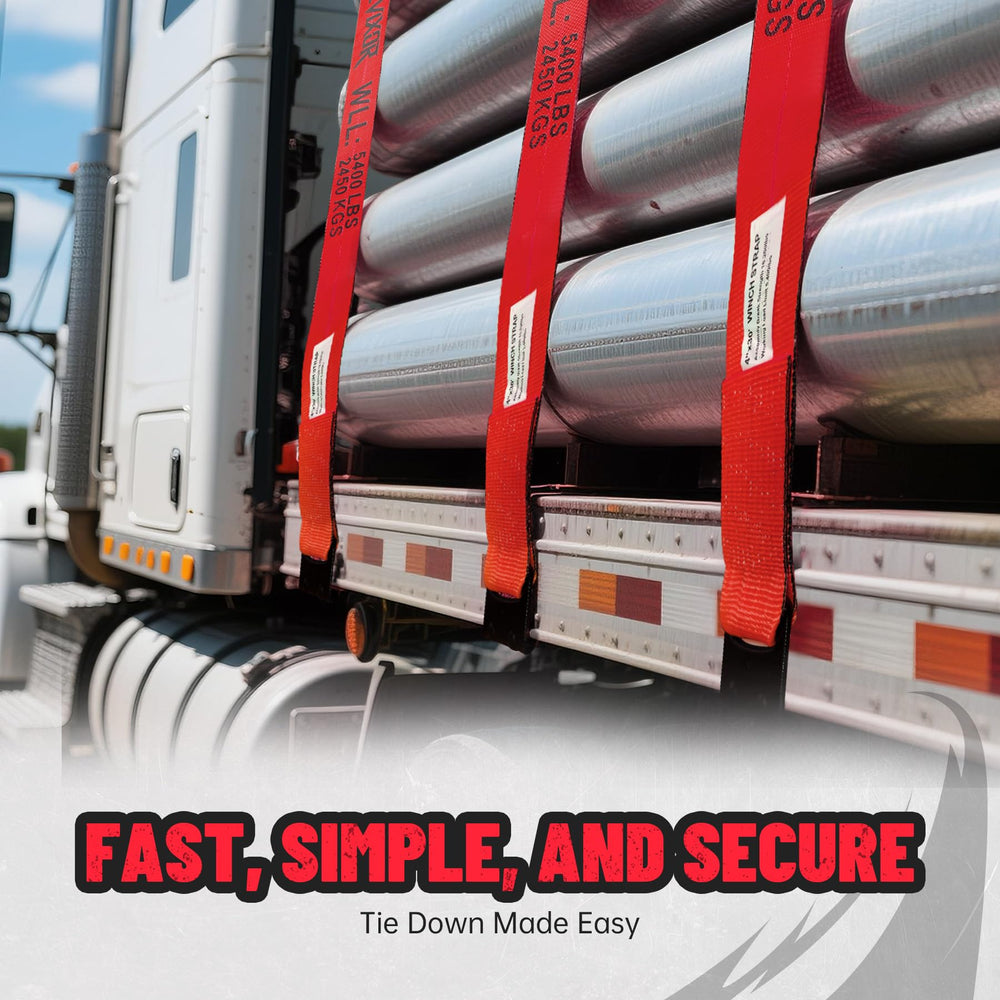 Bolvixor 4-pack supports cargo control on trucks and trailers.