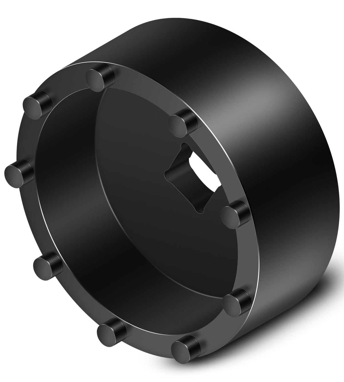 Bonbo 31510 9-pin socket engaged on a GM hub nut for secure grip