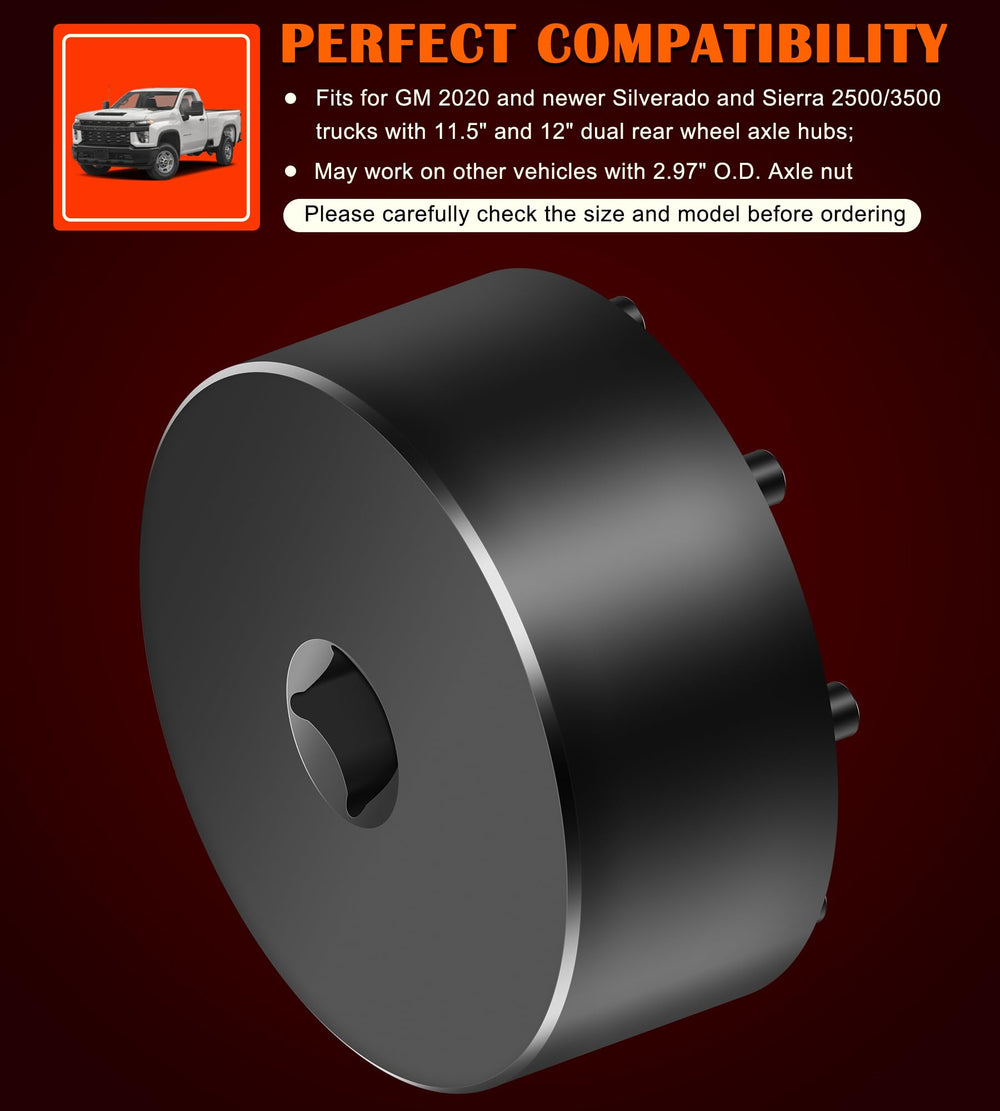 Close-up of hardened steel Bonbo 31510 with black oxide finish