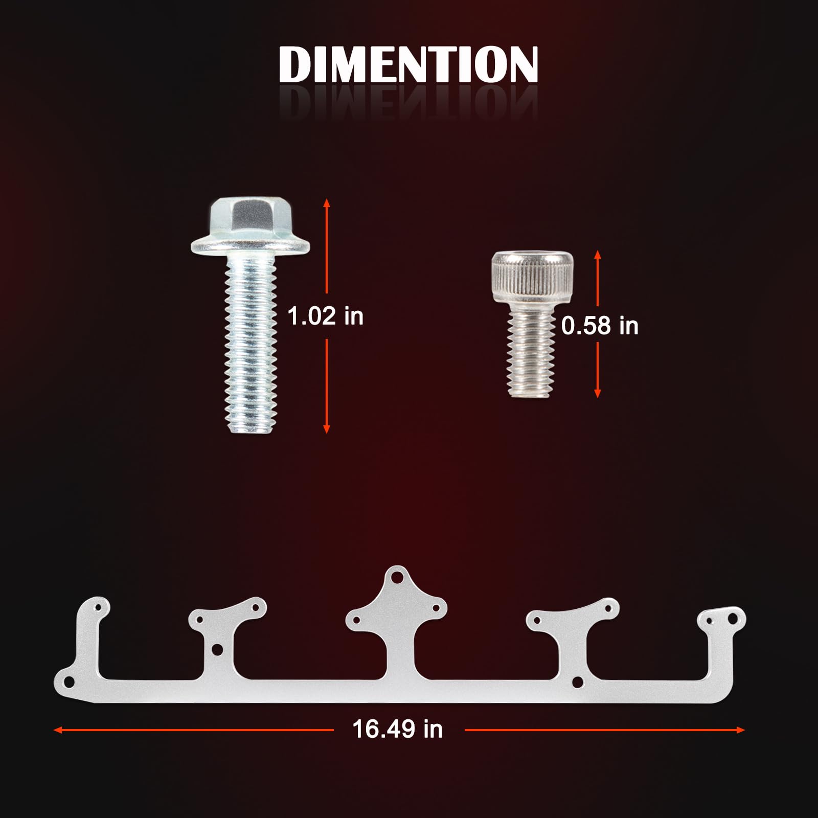 Bonbo bolt-on installation with included hardware for quick setup