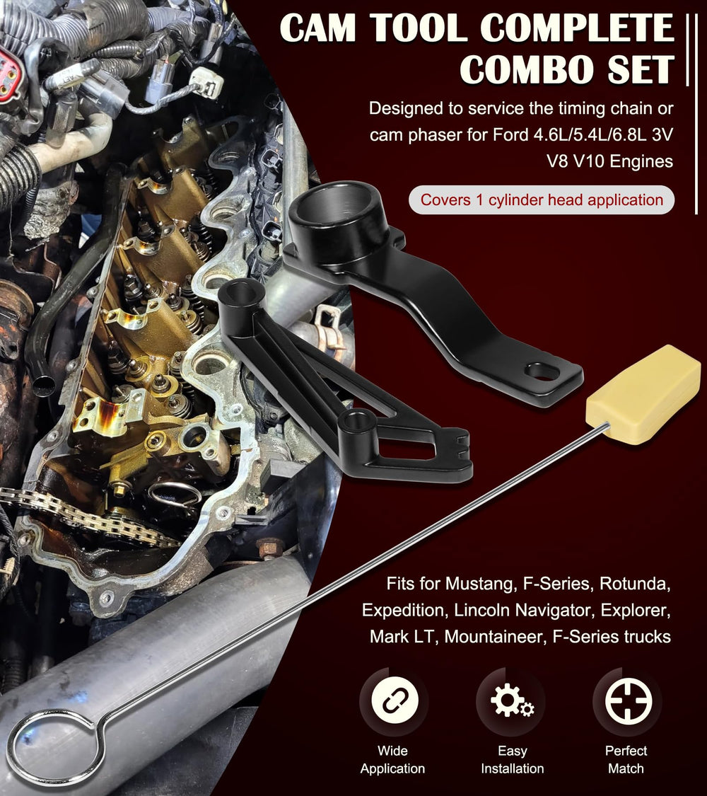 Bonbo crankshaft positioning tool locks the crank in place to protect valves