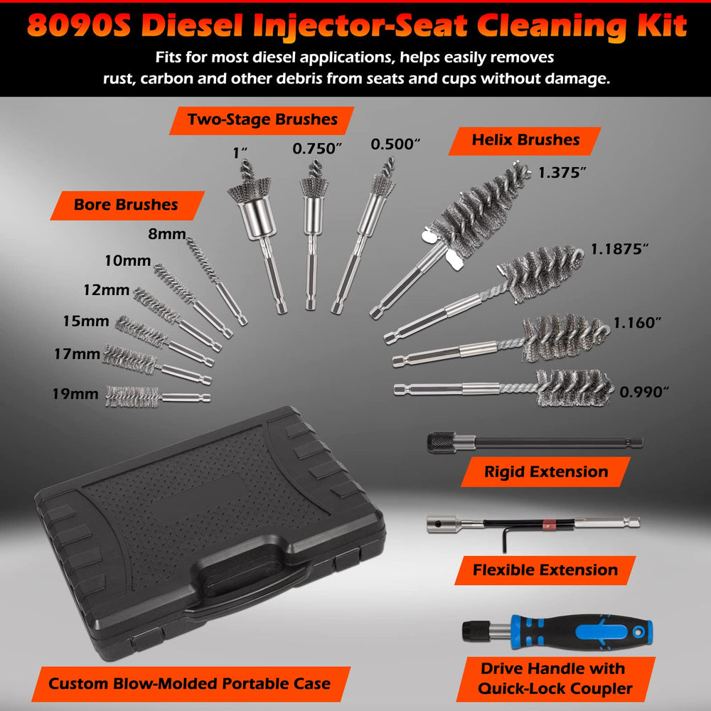 Bonbo driver handle with spring-loaded coupler offers secure control.