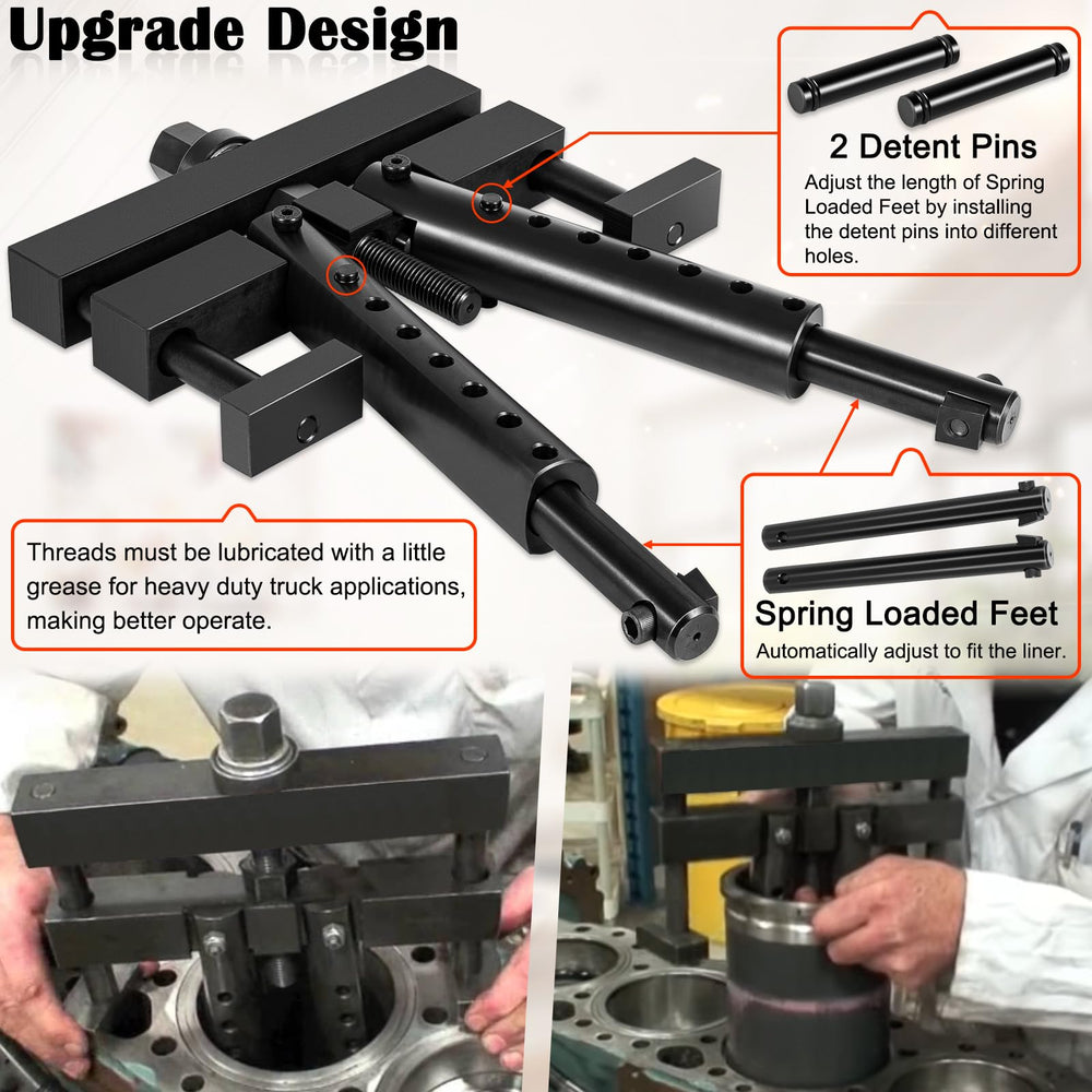 Bonbo liner puller made from rugged carbon steel for long life