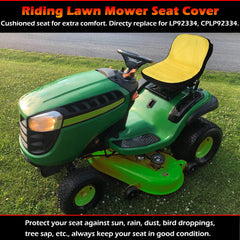 Back-panel storage pouches on Bonbo LP92334 seat cover keep gloves and tools within reach.