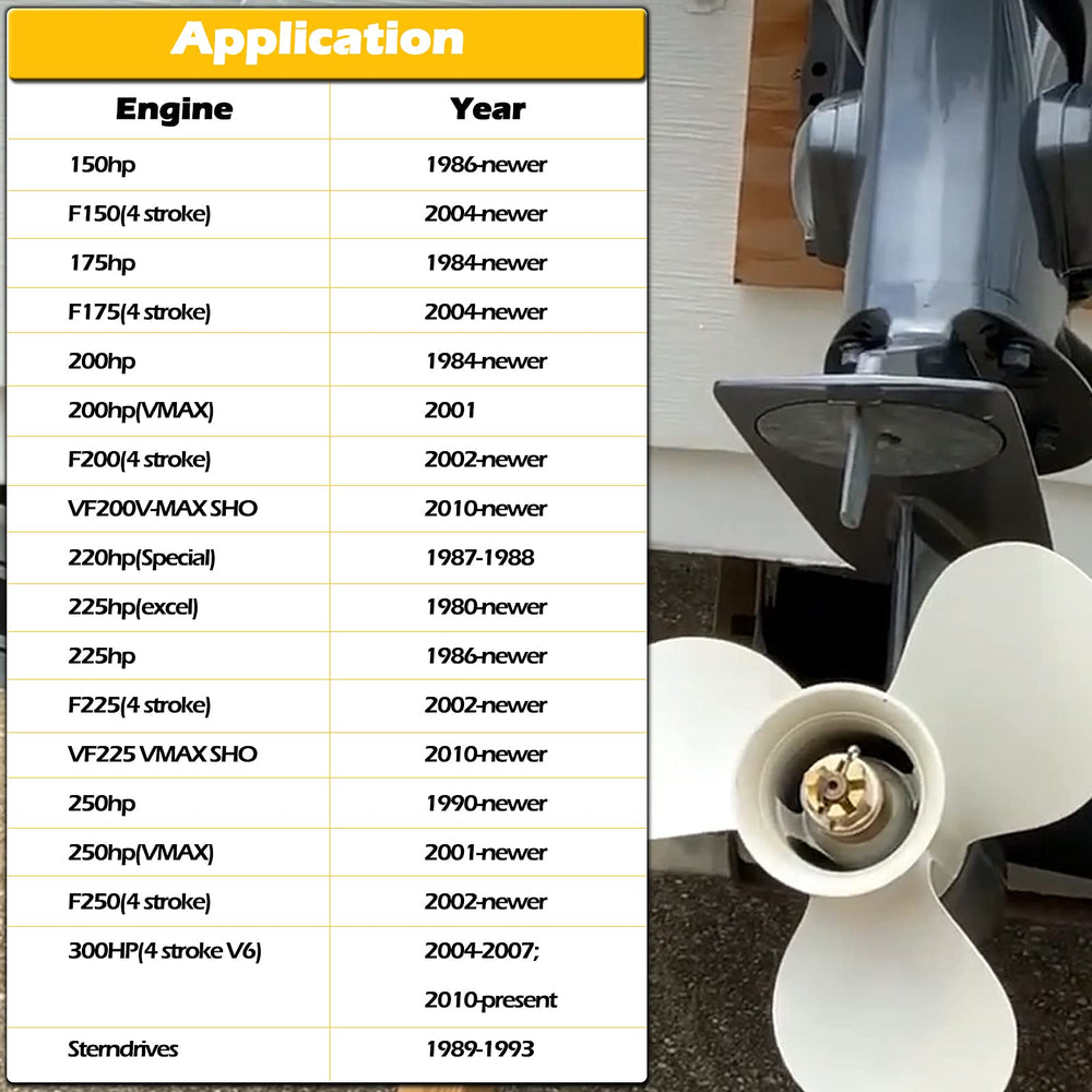 Bonbo spacer for precise hub alignment during propeller mounting.