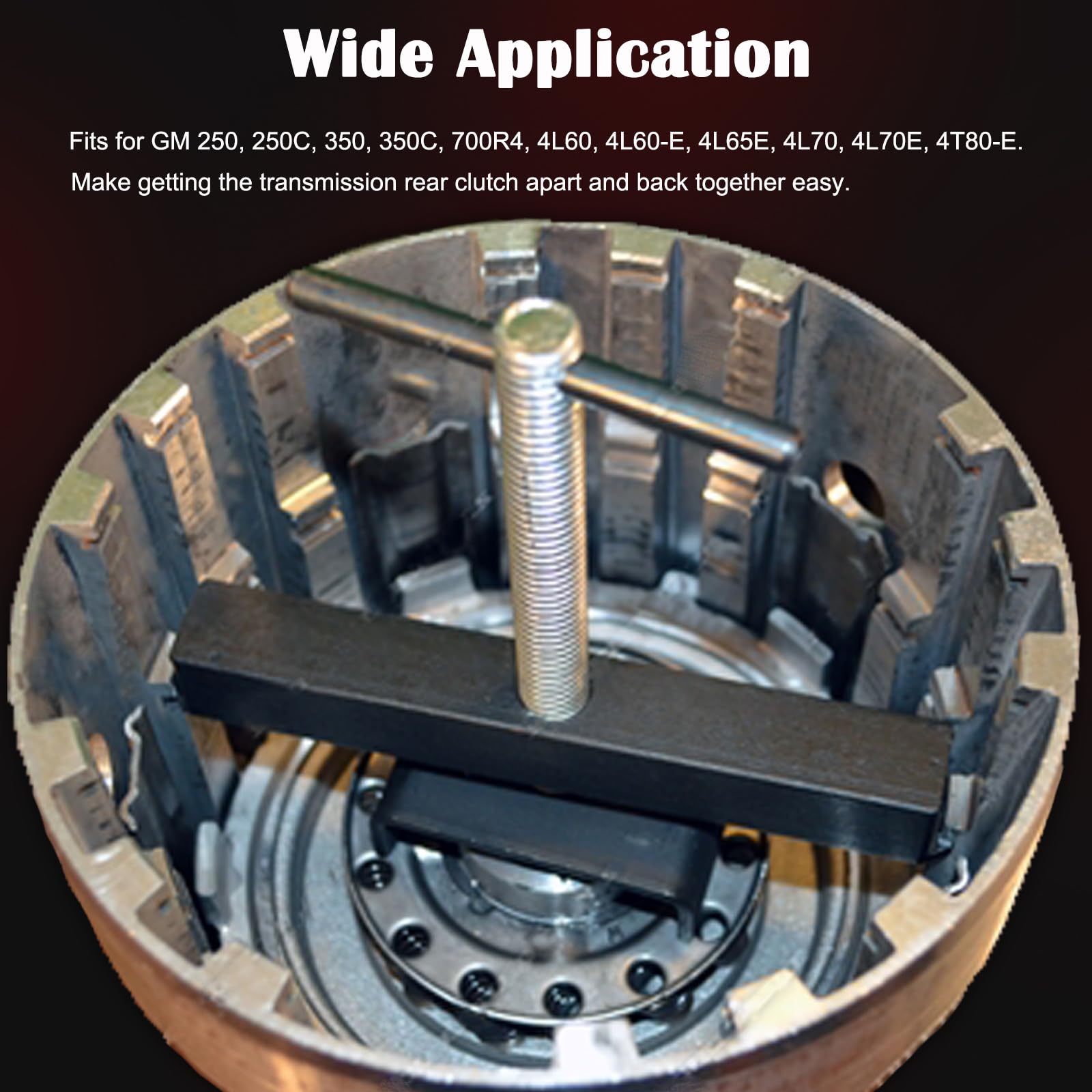 Bonbo T-0151 piston return spring access demonstrates easy access to the snap ring