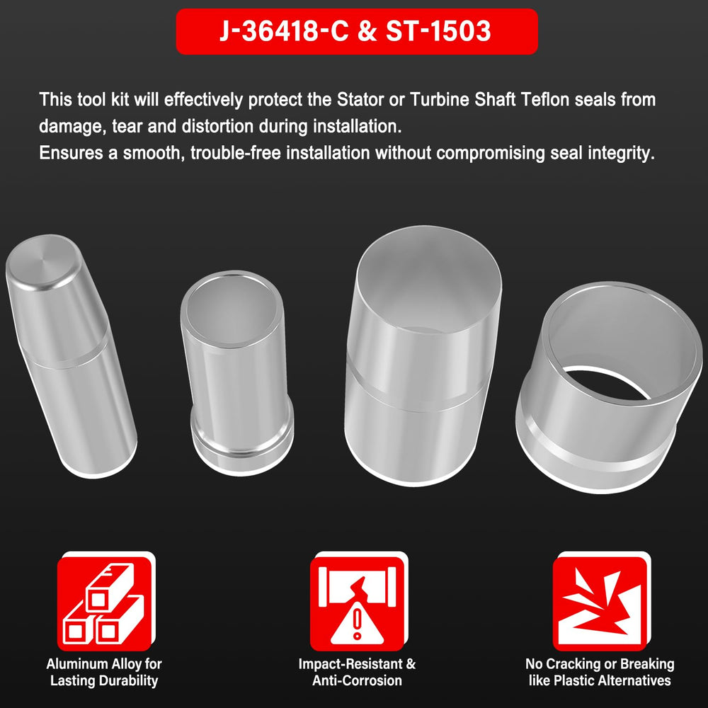 Bonbo tool supports two or four seal installation options