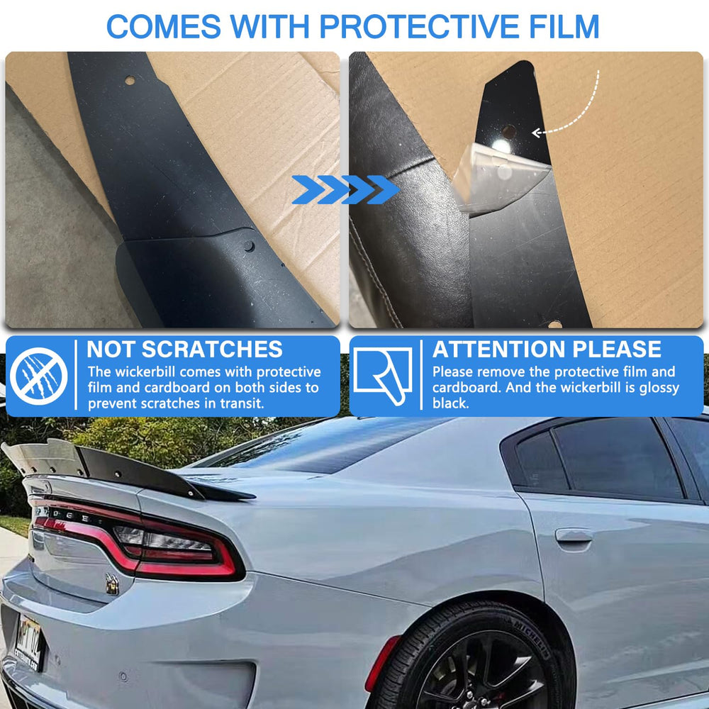 Bonbo VenomV2 protective film peeled from wicker bill to prevent scratches