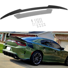 Bonbo VenomV2 rear wickerbill spoiler gloss black close-up showing premium finish and aerodynamics