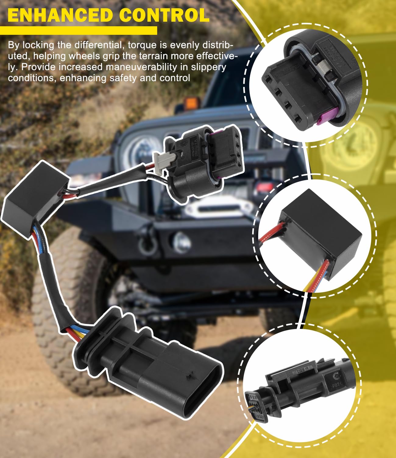 Bonbo Z-LKR-OEM harness differential lock operation guidance
