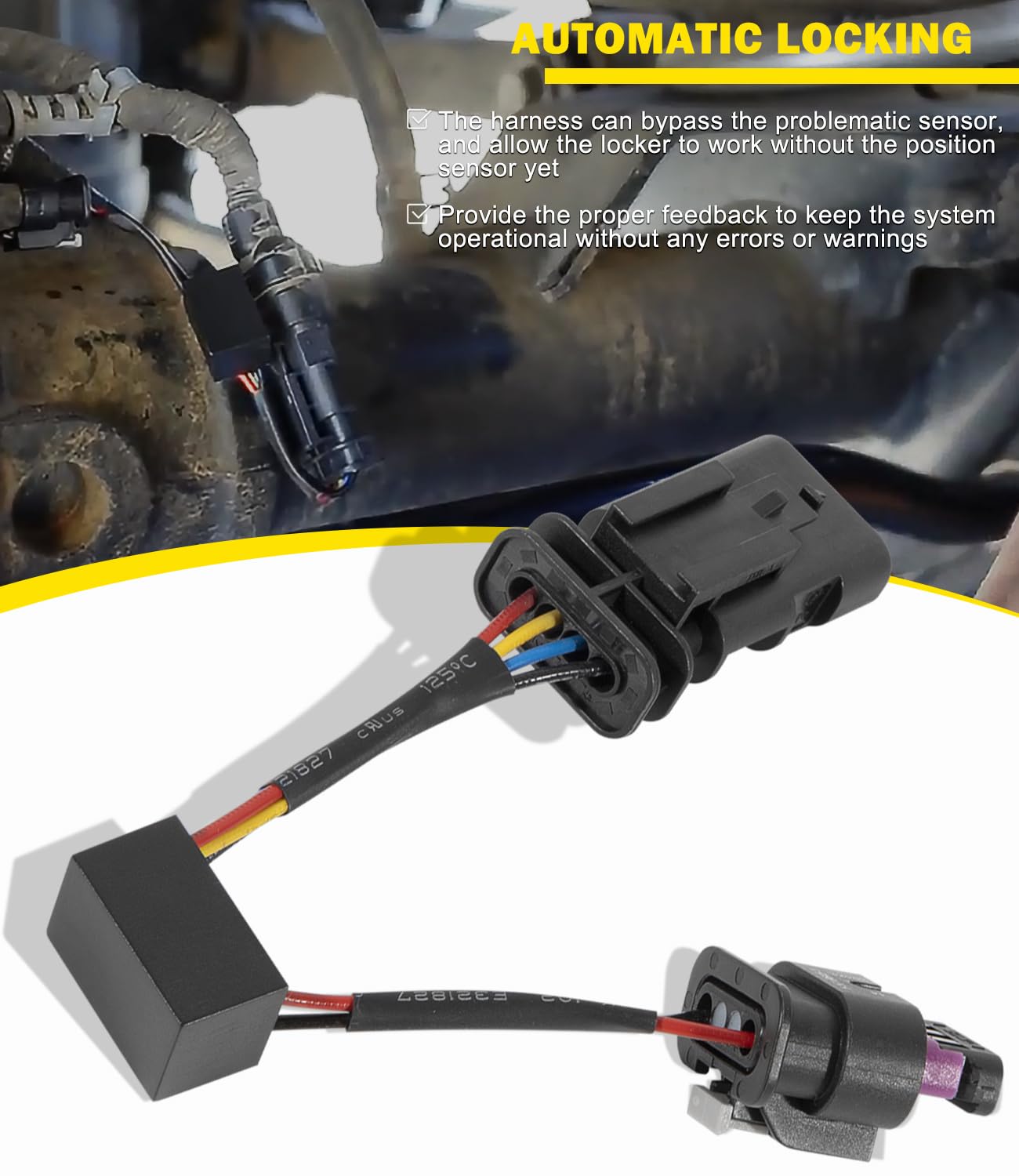 Bonbo Z-LKR-OEM harness Jeep Wrangler JL/JLU installation detail