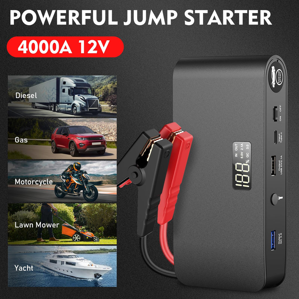 Bookoo 16000mAh battery pack with USB-C PD for fast charging.
