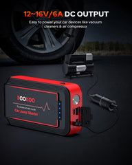 BOOKOO H9 USB ports close-up enables charging devices on the road.
