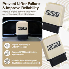 Boost DFM Disabler operating in V8 mode to maintain strong power.