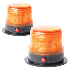 BooYu amber warning beacon mounted on a vehicle roof for high visibility signals