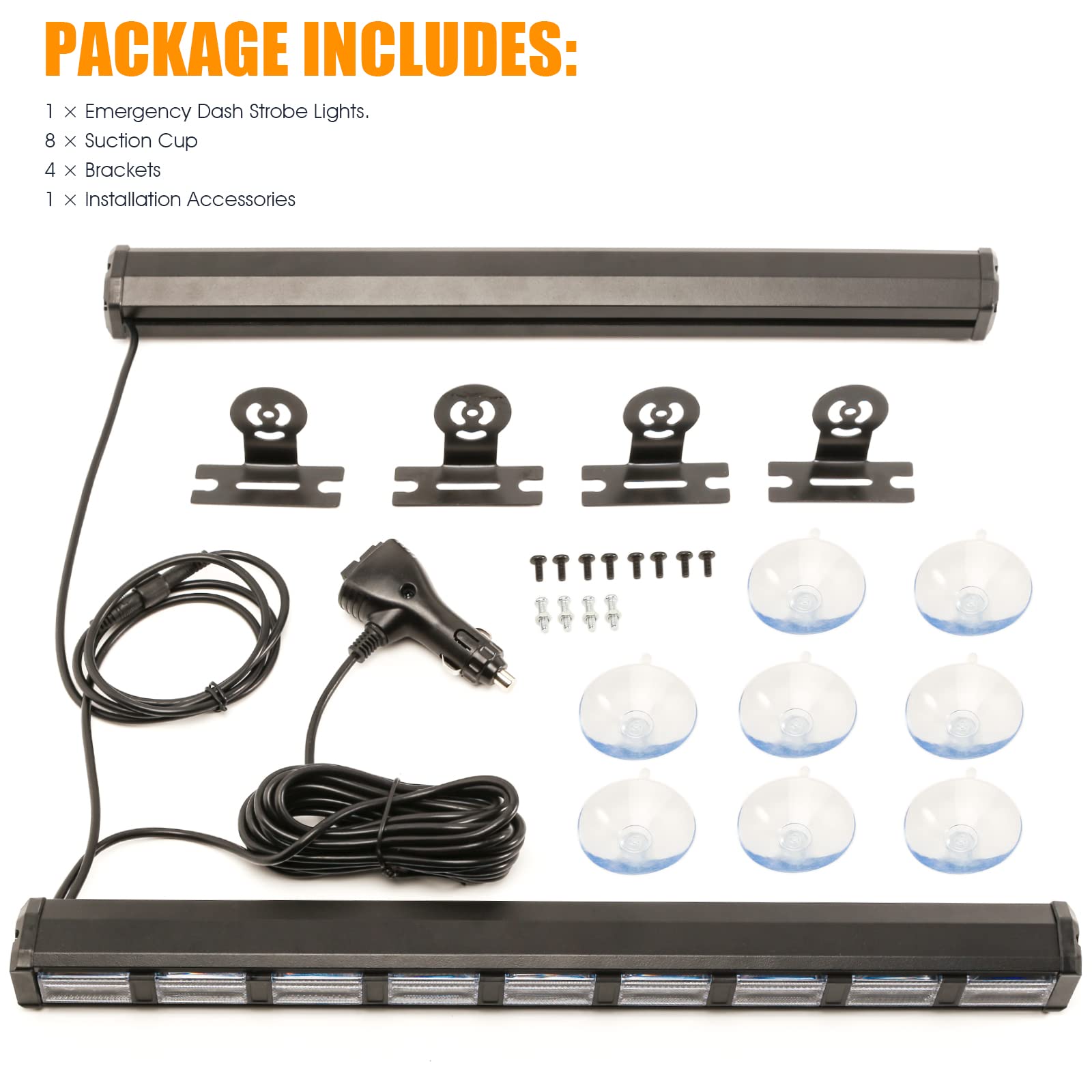 BooYu amber-white flashing mode boosts daytime and nighttime visibility