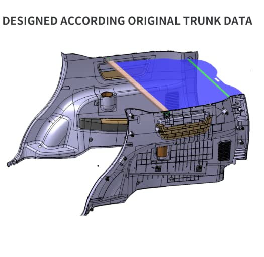 BOPARAUTO cargo cover durable materials resist wear and keep trunk neat.