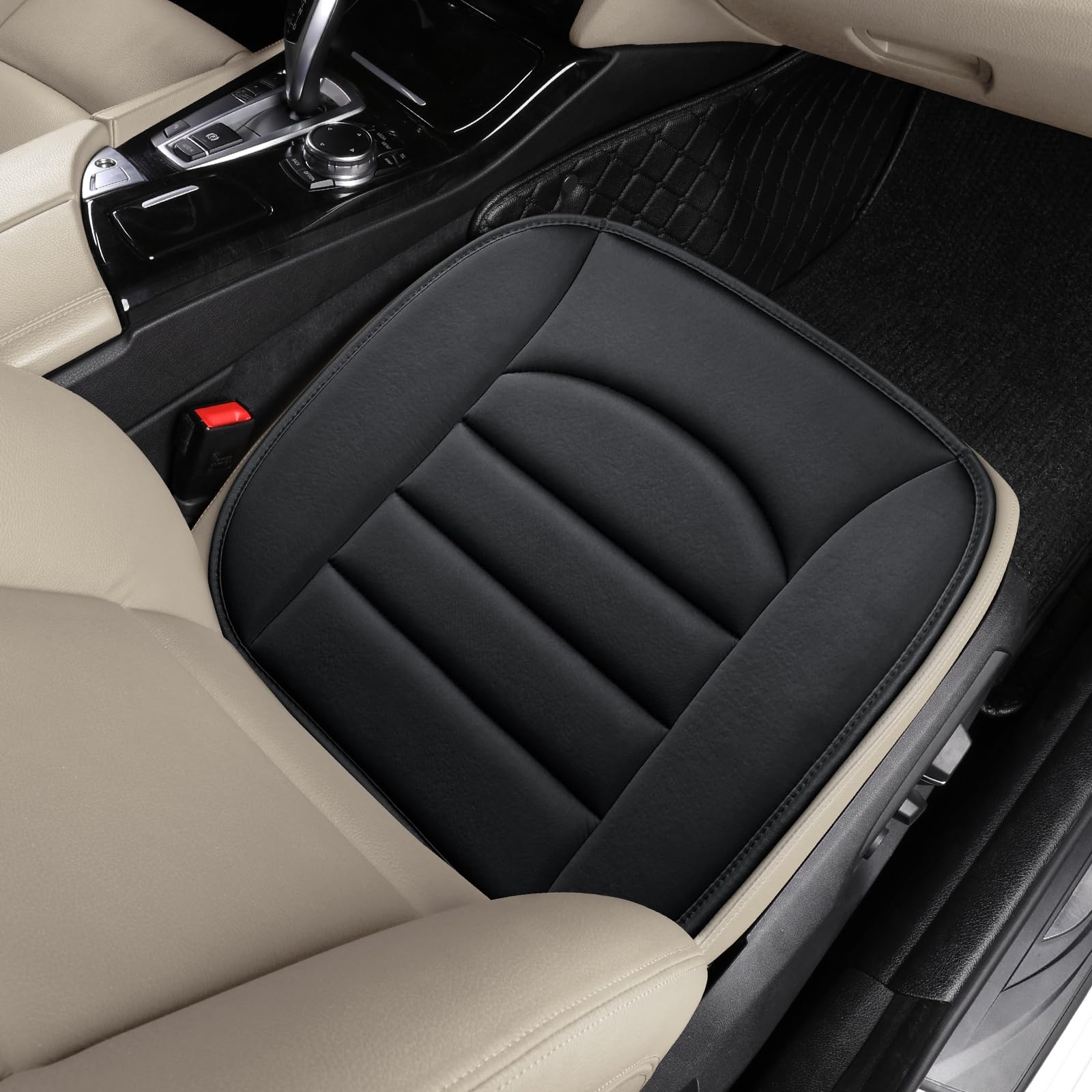 BOPUOVRE memory foam cushion fits cars, trucks, and home use.