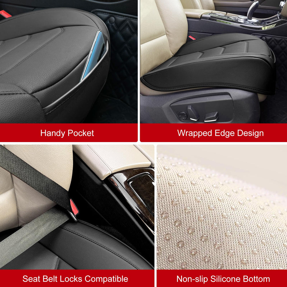 BOPUOVRE non-slip gel bottom keeps seats in place during drives