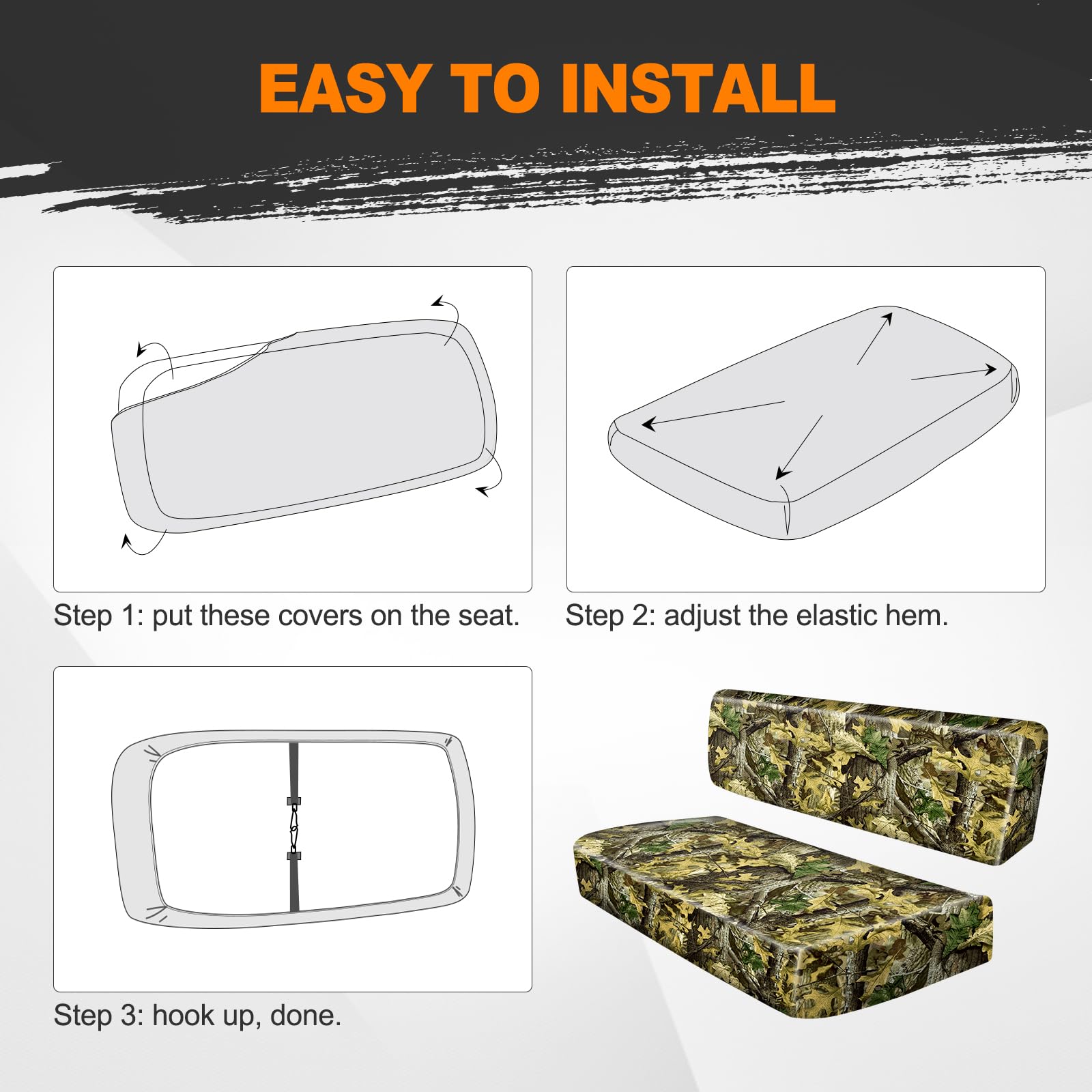BORDAN waterproof inner coating keeps seats dry after rain