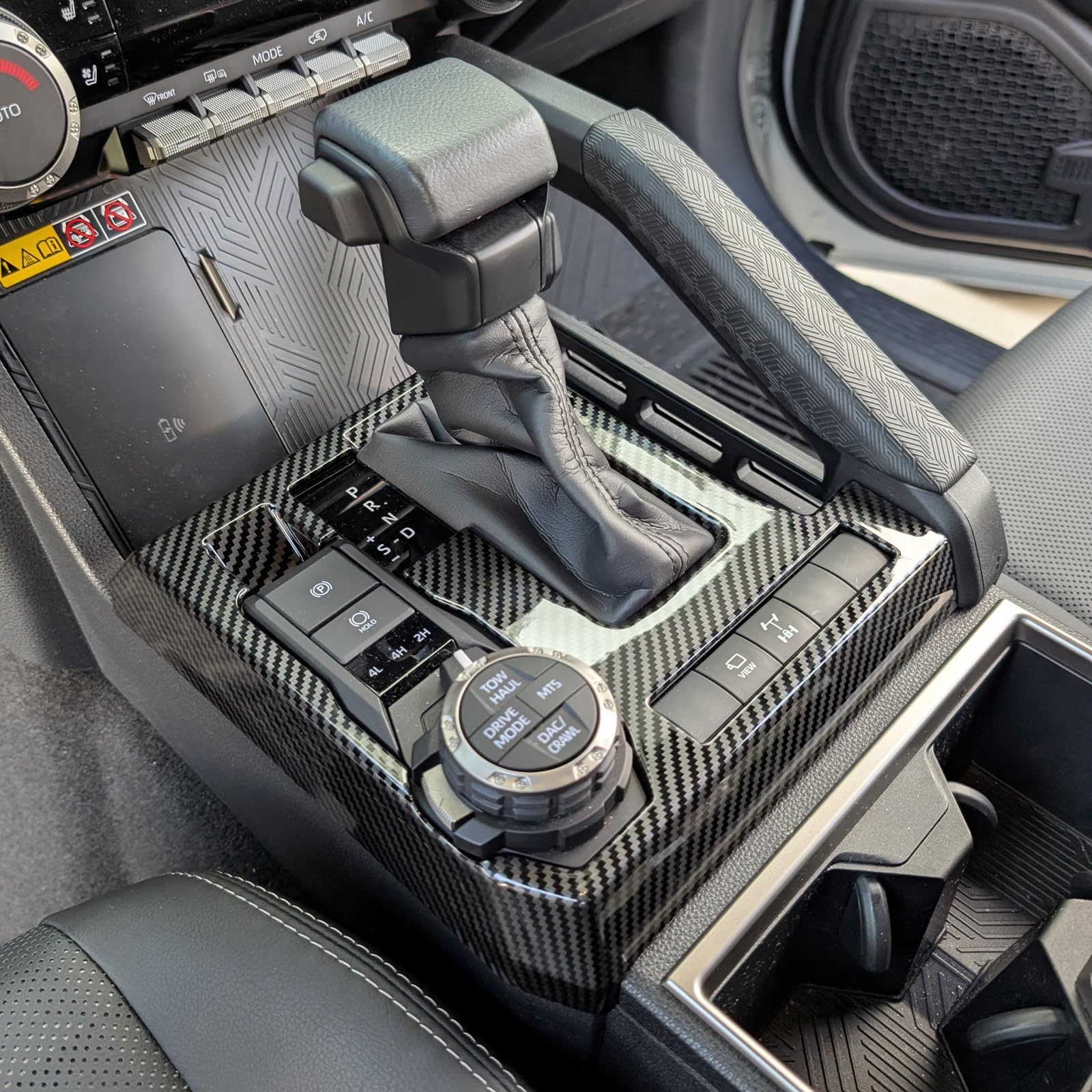 BORUIEN dashboard trim upgrade for 4Runner adds subtle metallic shine.