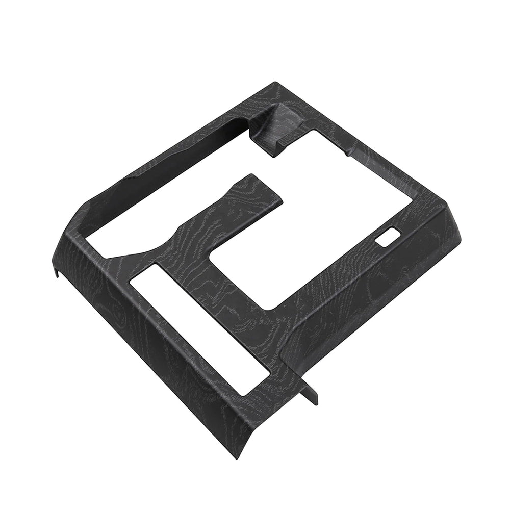 BORUIEN 4Runner shift panel cover in black wood grain enhances interior feel and durability.