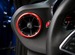 BORUIEN matte finish vent ring highlighting interior design
